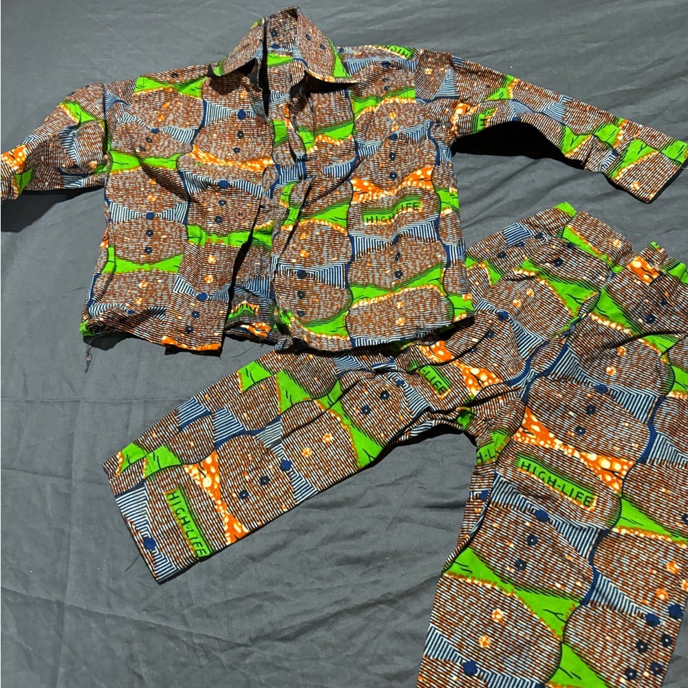 Boys African suit